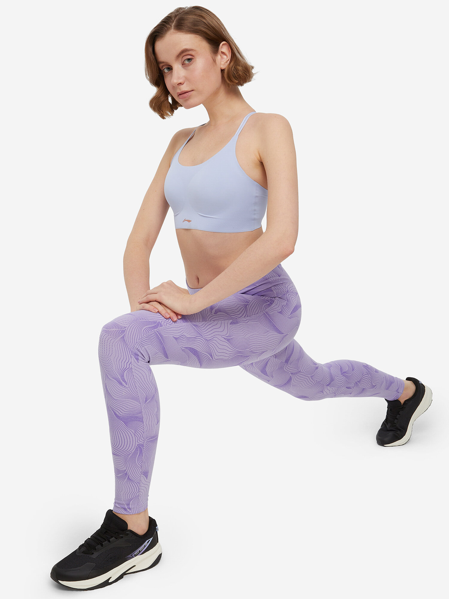 Легинсы GSD, размер 48, фиолетовый — фото 1