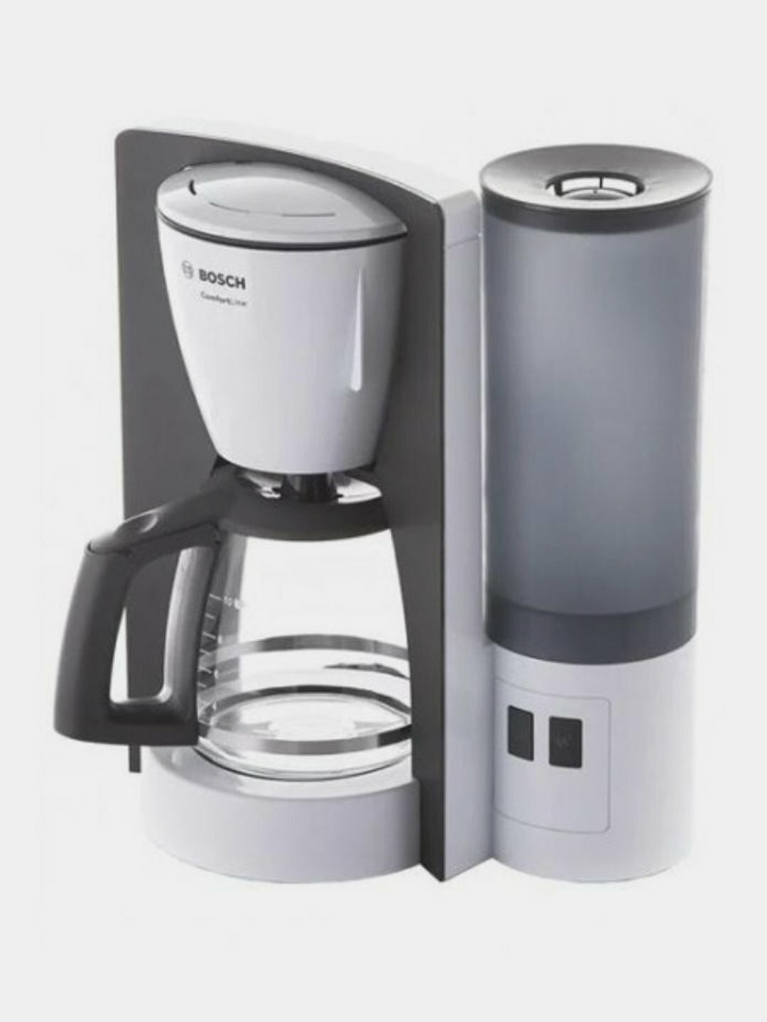 Кофеварка Bosch ComfortLine TKA6A041, для американо, капучино и эспрессо, белая/серая — фото 1