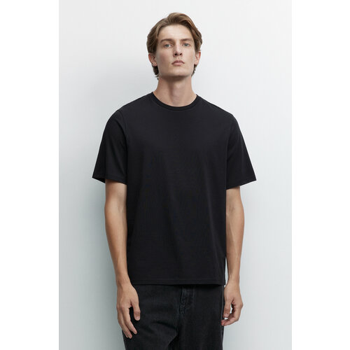 фото Футболка befree casual, размер xs, черный