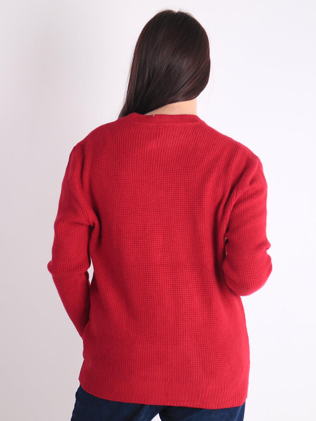 Свитер размер One Size, , красный — фото 1