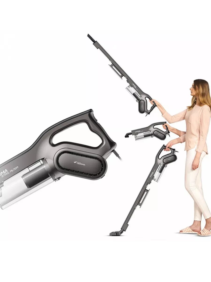 Ручные Вертикальные Пылесосы Xiaomi Вертикальный проводной пылесос Deerma DX700S