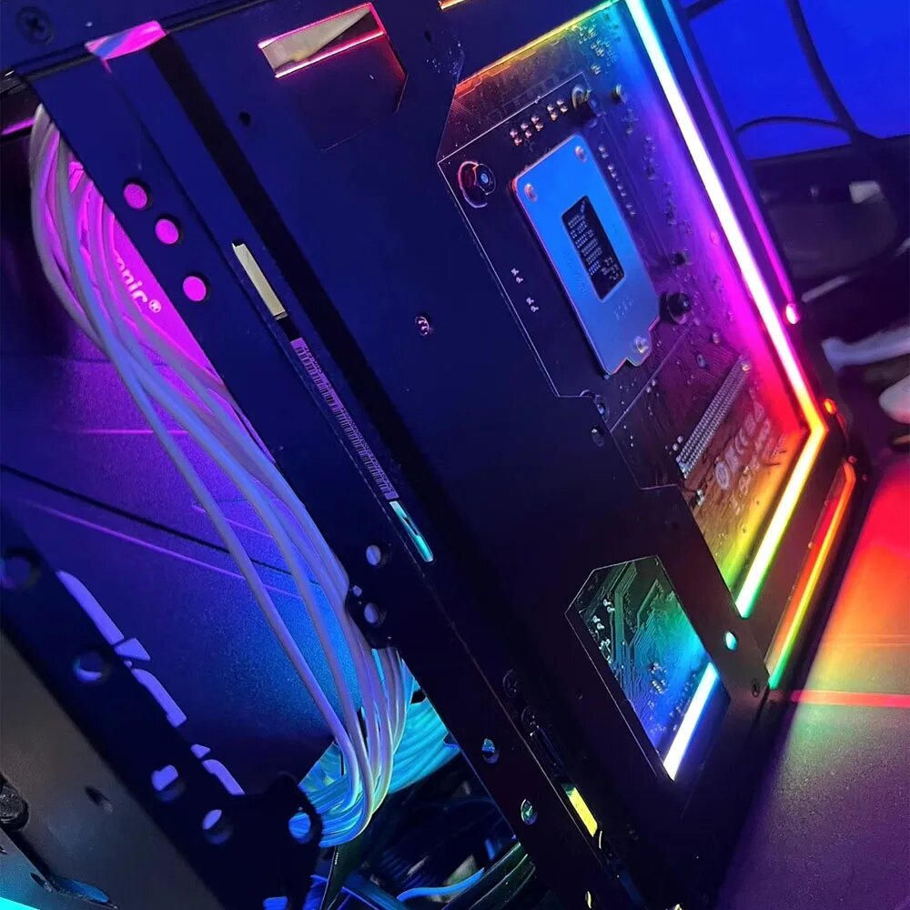 Cynzo RGB подсветка для материнской платы акрил ATX MATX ITX — фото 1