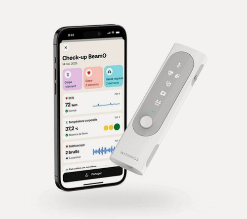 Изображение товара Мультископ Withings BeamO 4-в-1 с питанием от собственного аккумулятора