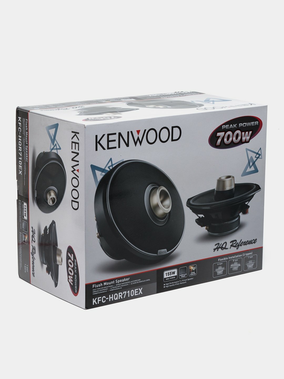 Авто акустика оригинал Kenwood-710EX, 700 Вт, Колонки высокая чувствительность — фото 1