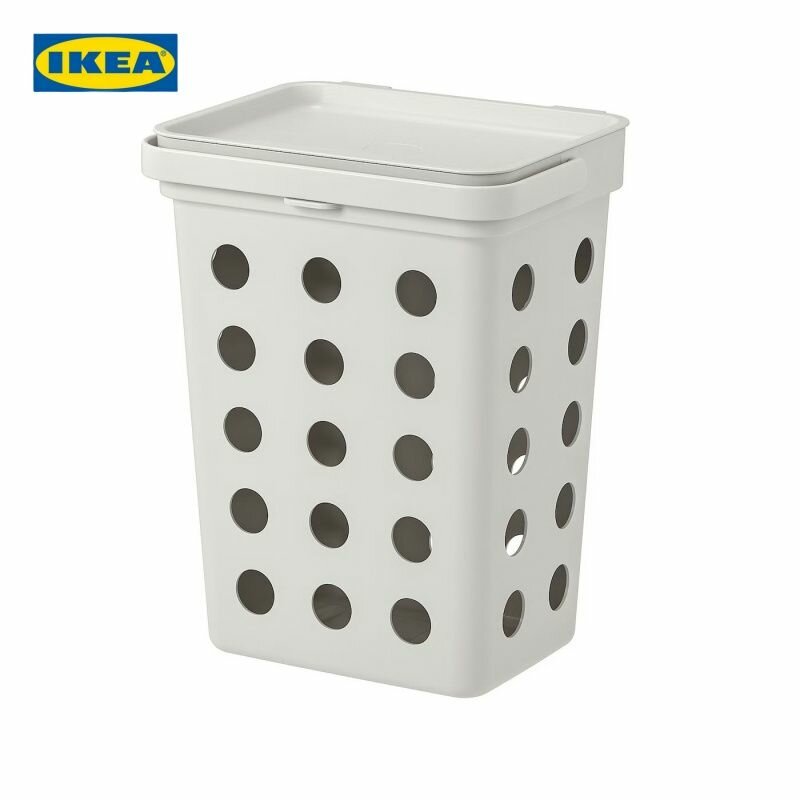 IKEA Контейнер Халлбар Икеа с крышкой, Hallbar Ikea, 10 л