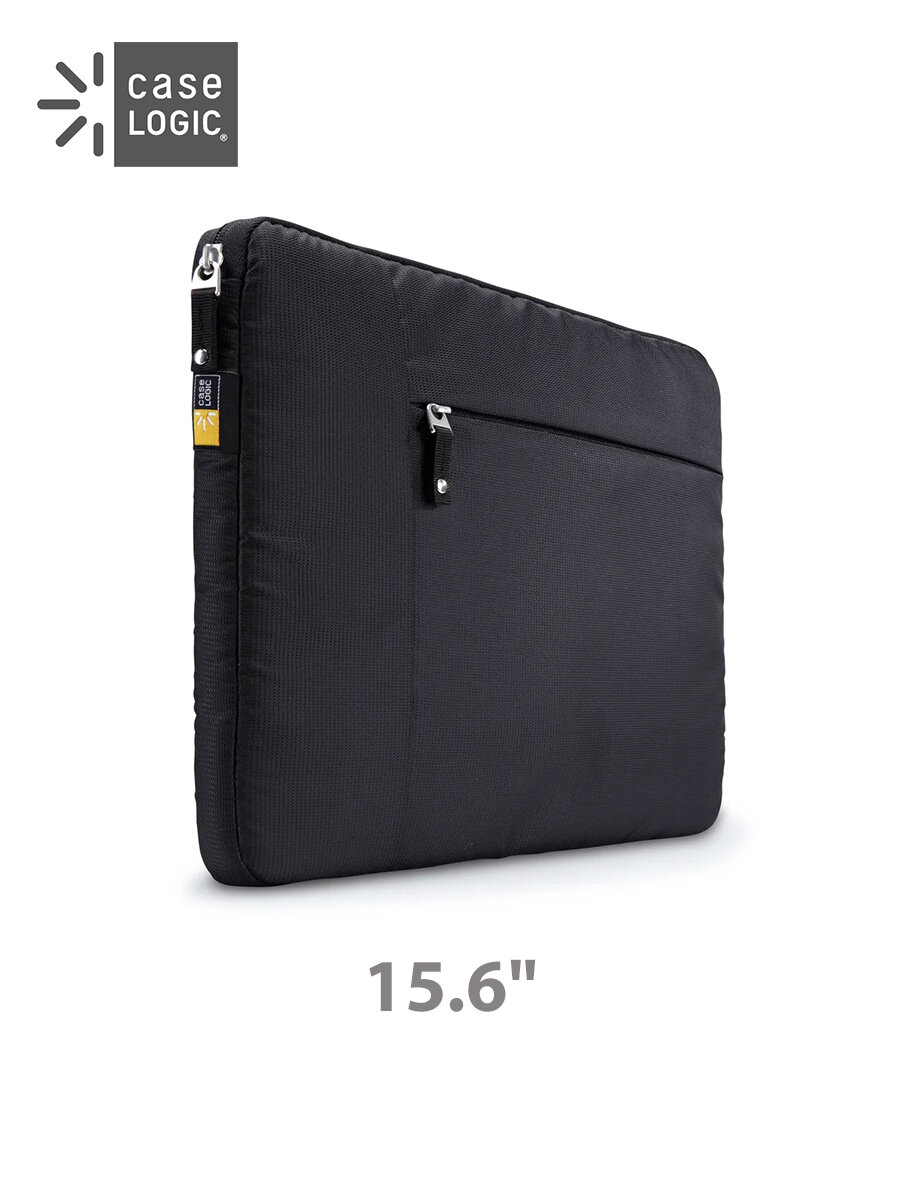 Чехол Case Logic TS-115 3201748, для ноутбука 15.6", полиэстер, черный