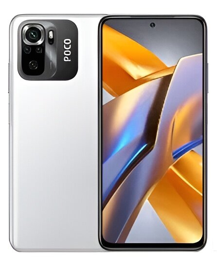 Смартфон Poco M5s 6Гб 128 Гб, AMOLED, 6,43 дюйма, Android 12, серебристый