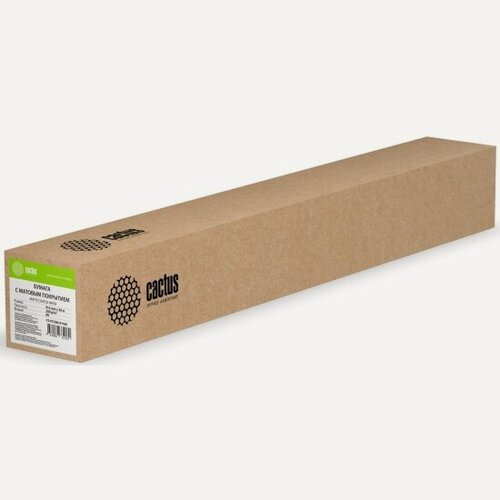 Изображение товара Бумага Cactus CS-PC200-91430 36"(A0) 914мм-30м/200г/м2/белый матовое универсальная (с покрытием) вту