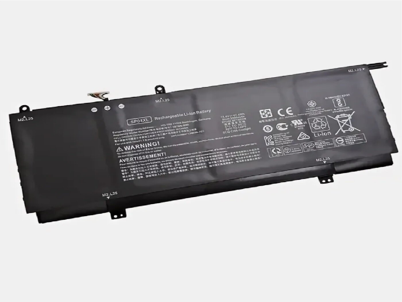 Аккумулятор для HP (SP04XL) Spectre X360 13-AP, 61.4Wh, 15.4V