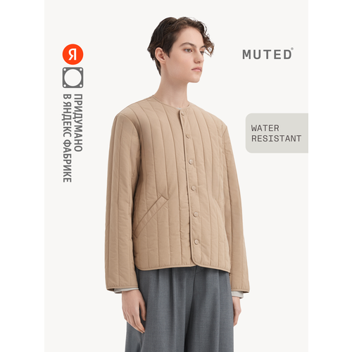 фото Куртка muted waterproof, размер s, бежевый