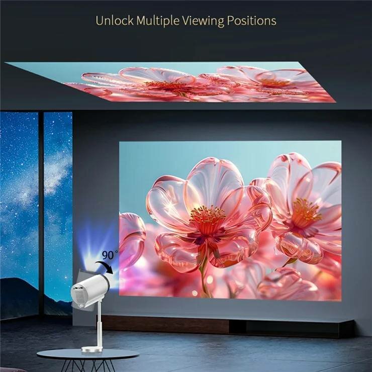 Проектор TS-7 для домашнего кинотеатра, с Wi-Fi, Full HD, 1920 x 1080,60-120 INCH
