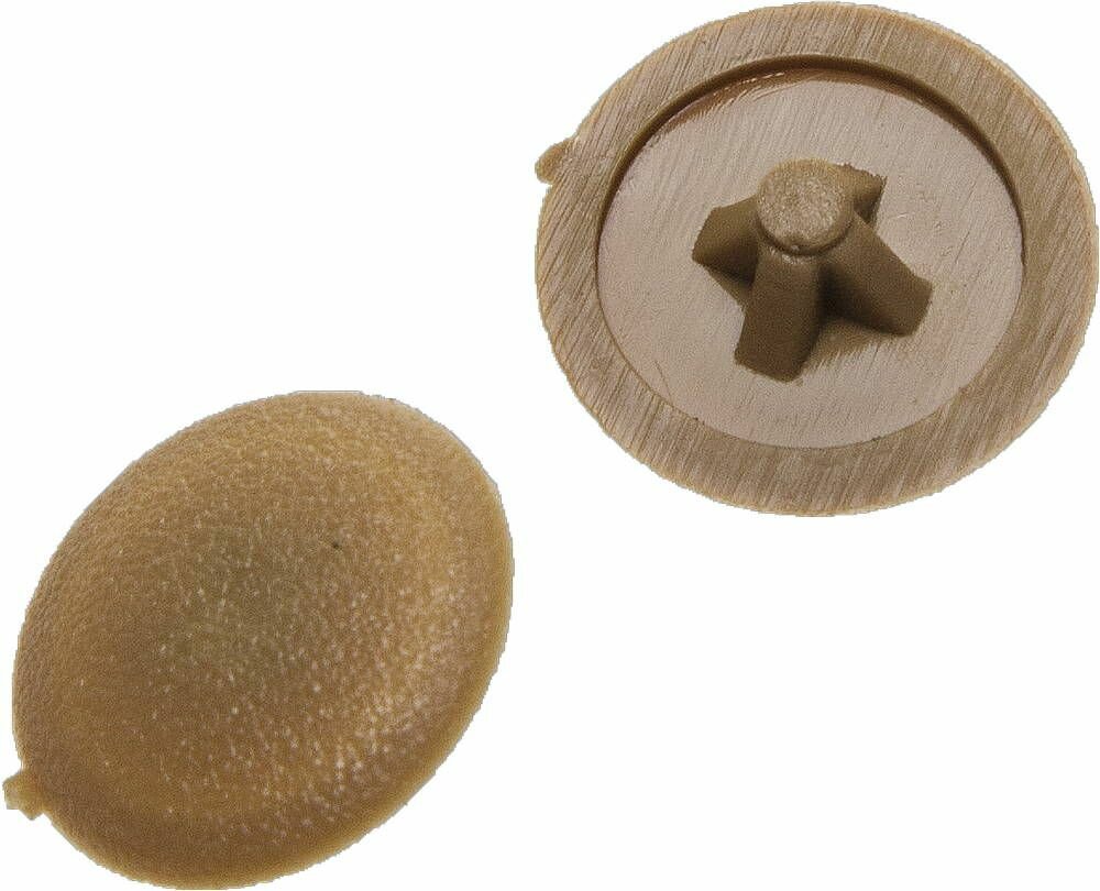 Декоративные заглушки ЗУБР шлиц №2 цвет бук 40 штук под шуруп 4-308156-2