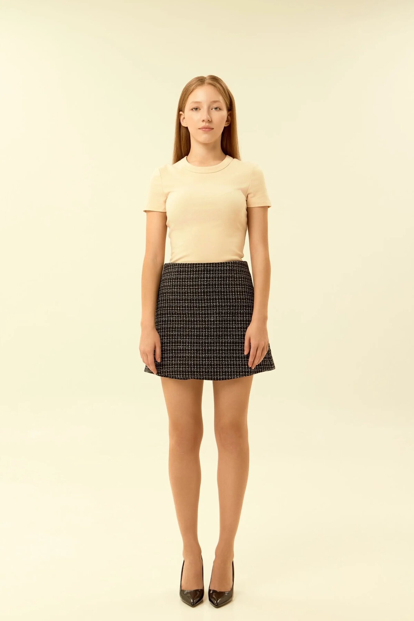 Юбка Selfie, размер L, черный — фото 1