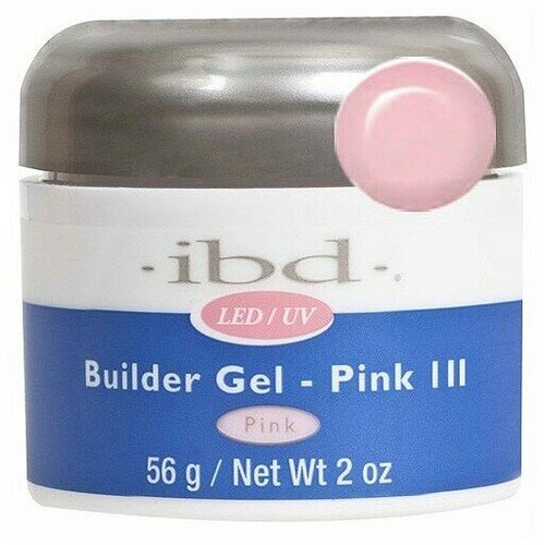 Ibd гель LED/UV Builder Gel конструирующий камуфлирующий, 56 мл, pink III ibd гель led uv builder gel конструирующий камуфлирующий 28 мл pink iii