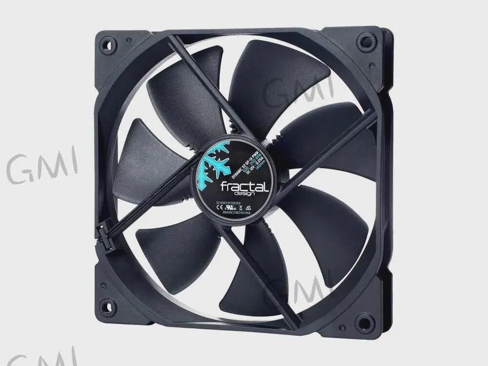 Fractal вентилятор Design X2 PWM GP, черный
