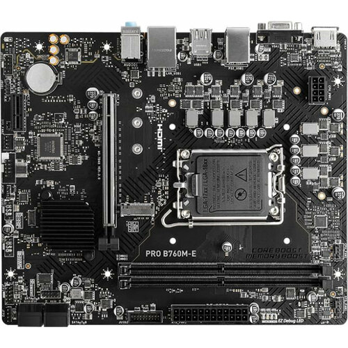 MSI PRO B760M-E {LGA 1700, Intel B760, mATX} RTL