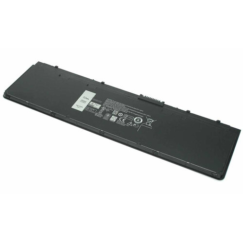 Аккумуляторная батарея для ноутбука Dell Latitude E7250 E7240 (VFV59) 7.4V 52Wh черный аккумулятор vfv59 для ноутбука dell latitude e7250 7 4v 45wh 6000mah черный