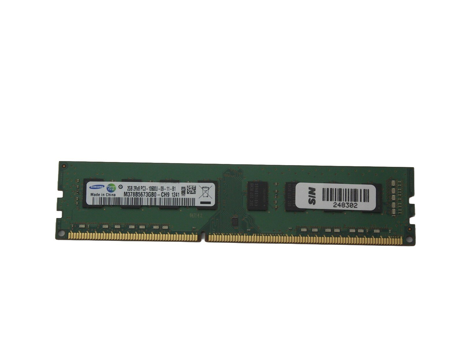 Модуль памяти DIMM DDR3 2Gb 1333Mhz PC-10600 Samsung M378B5673GB0-CH9