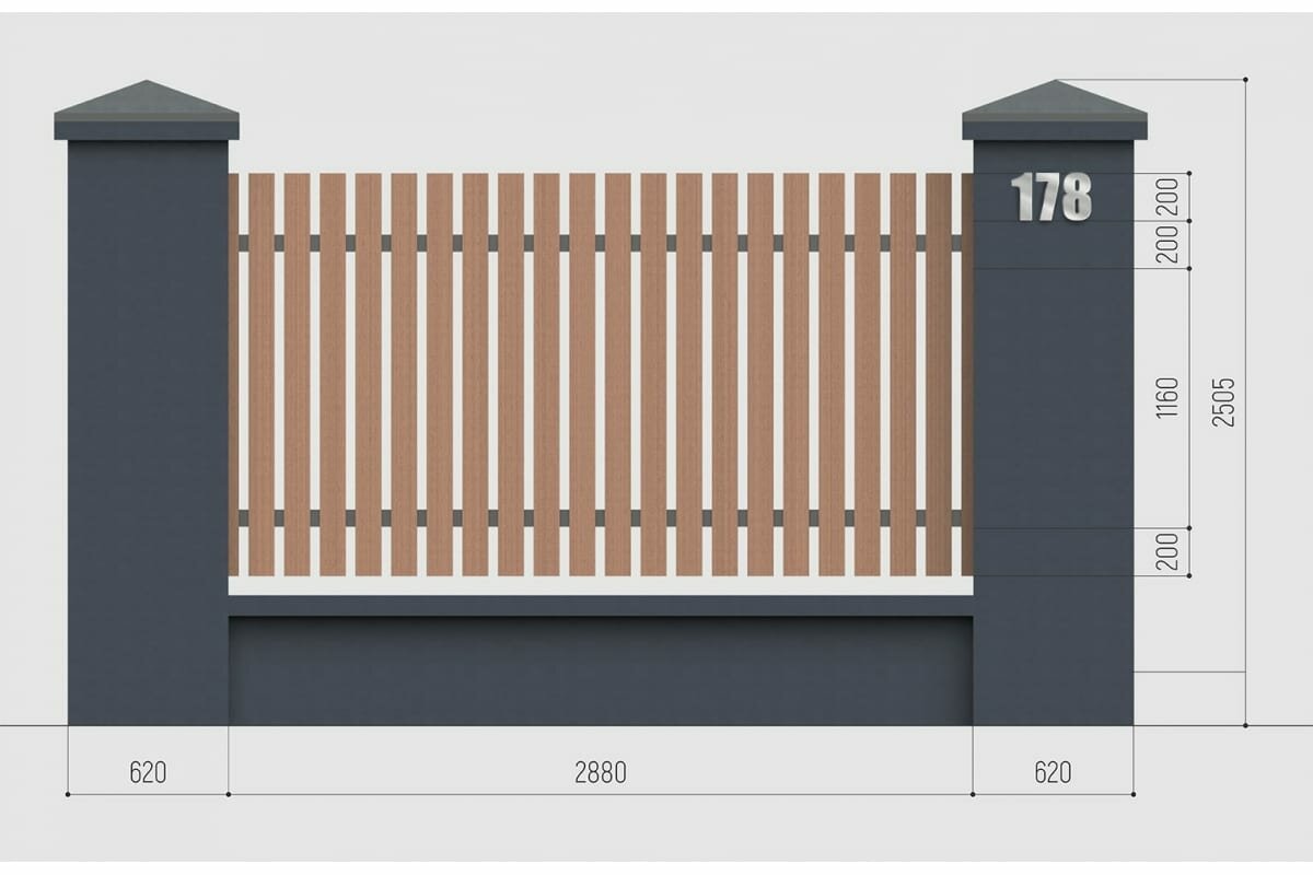 Цифра из металла на дом/ворота/забор, 1_I Промсвязь 200 мм PSN1I200 - фотография № 8