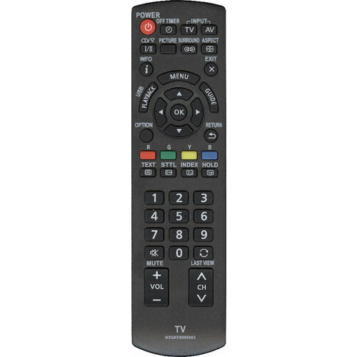 Пульт для Panasonic N2QAYB000803 подсветка для телевизора panasonic tx lr32em5a philips 32pfl3517t 60 lg 32ls5600 32inch 7030pkg 48ea 74580 rev 0 2 32 6v 48 led 1 шт 392mm