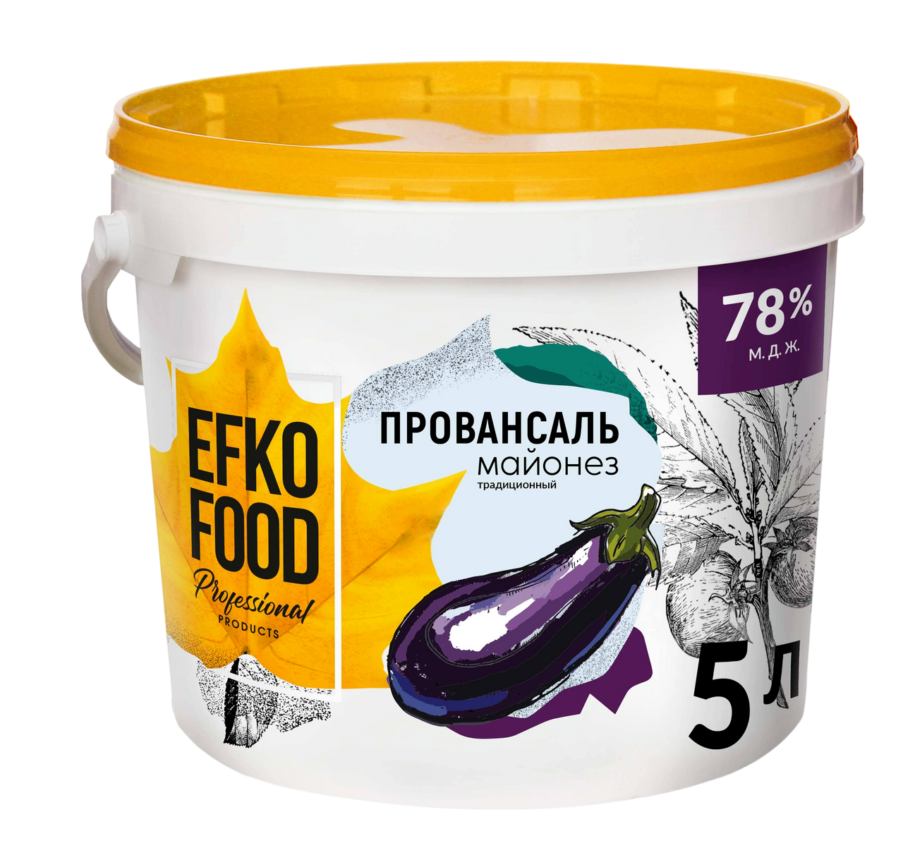 Майонез Efko Food Professional Провансаль 78%