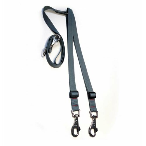 RichPet Поводок-перестежка для двух собак Standart, капрон, 15 мм, 135-200 см