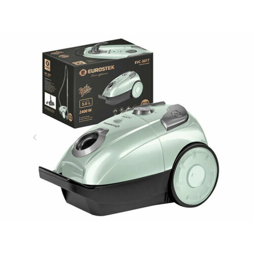 Пылесос Eurostek EVC-3017 с мешком 2400420Вт пылесборник 3л Зеленый 674400₽