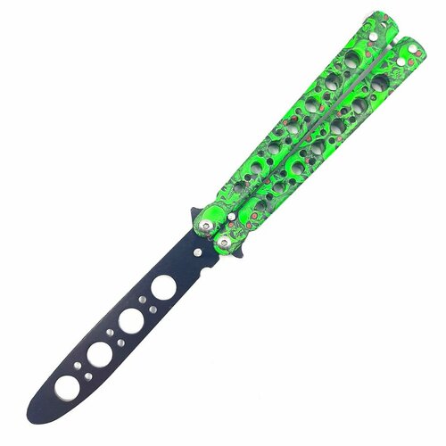 фото Нож-бабочкa skull datum plane artsteel