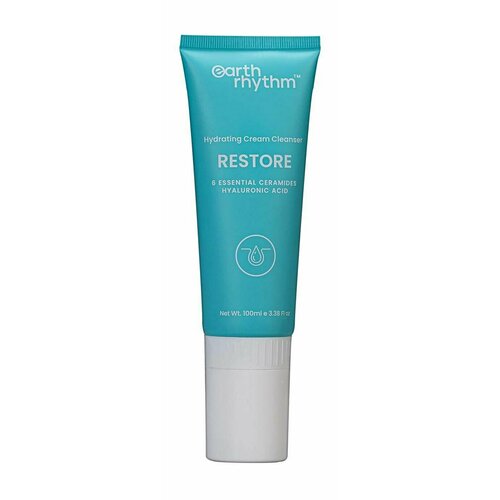 Увлажняющий очищающий крем для лица с керамидами и гиалуроновой кислотой / Earth Rhythm Restore Hydrating Cream Cleanser