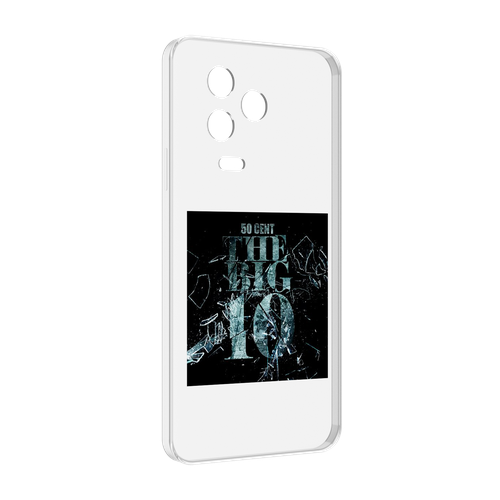 Чехол MyPads 50 Cent - The Big 10 для Infinix Note 12 2023 (X676C) задняя-панель-накладка-бампер