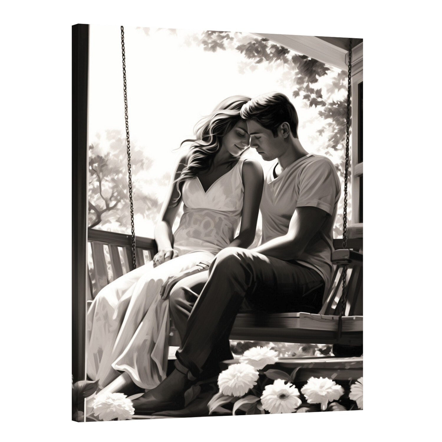 Интерьерная картина 50х70 "Летний роман"