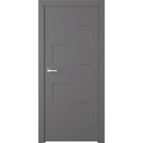 Межкомнатная дверь Belwooddoors Сплит эмаль графит