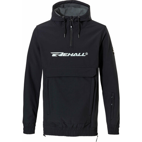 Куртка спортивная Rehall, размер M, черный анорак rehall vie r размер l розовый хаки