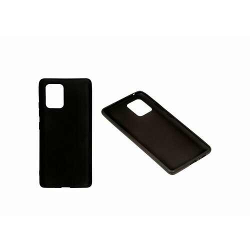 Case / Чехол для Samsung Galaxy S10 Lite матовый силикон черный