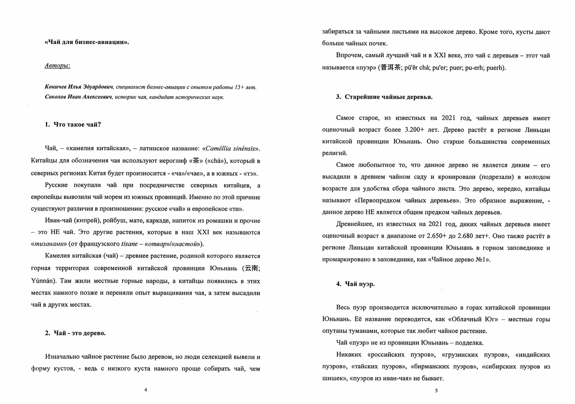Чай в бизнес-авиации (Соколов Иван Алексеевич, Коничев Илья Эдуардович) - фото №2