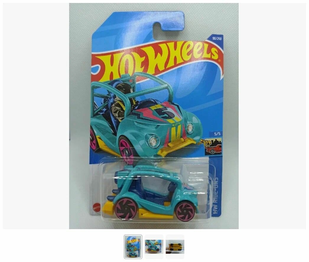 Машинка детская Hot Wheels коллекционная KICK KART