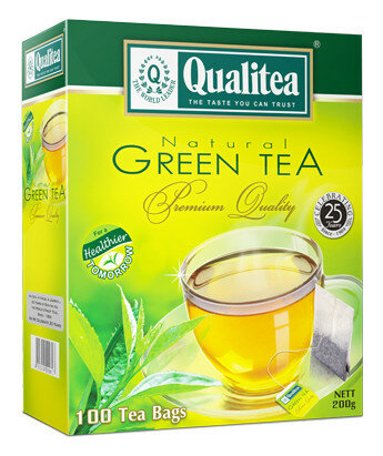 Чай "Кволити" - Зеленый, 100 пак.