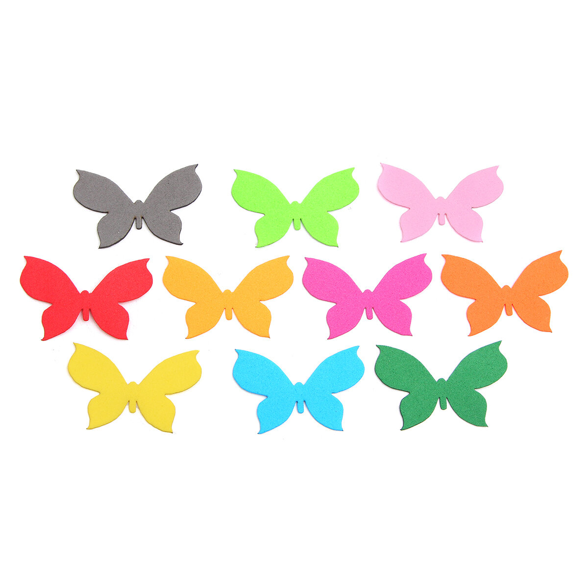 Заготовка из фоамирана АртНева 'Бабочка №3', фом4-1-12, 5х3 см, 10 шт, ассорти