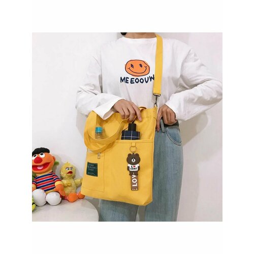 Сумка тоут , желтый