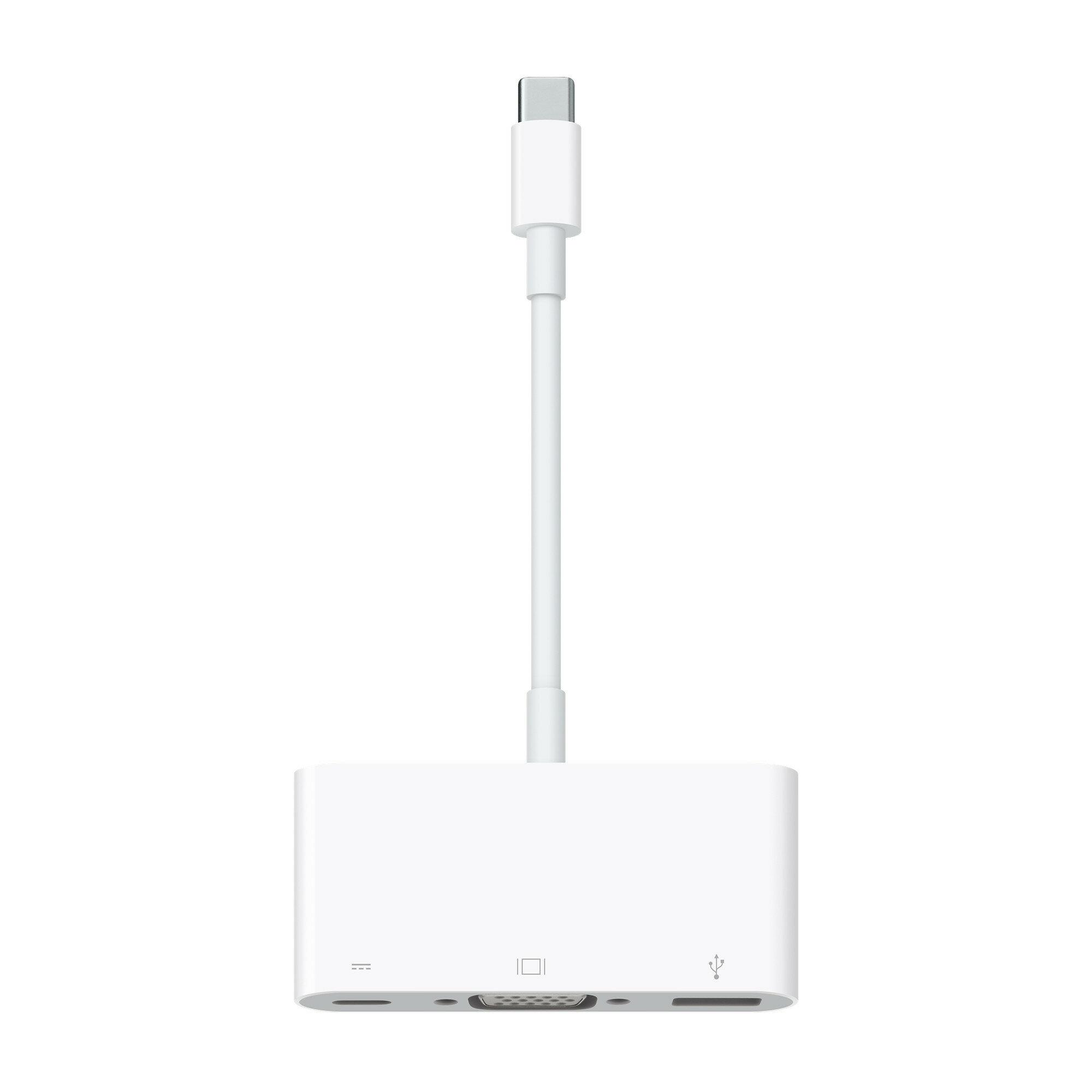 Переходник/адаптер Apple USB Type-C - USB Type-C/USB/VGA, белый