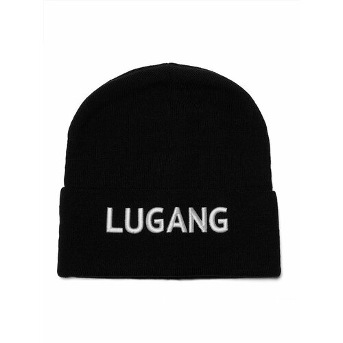 фото Шапка lugang, размер onesize, черный