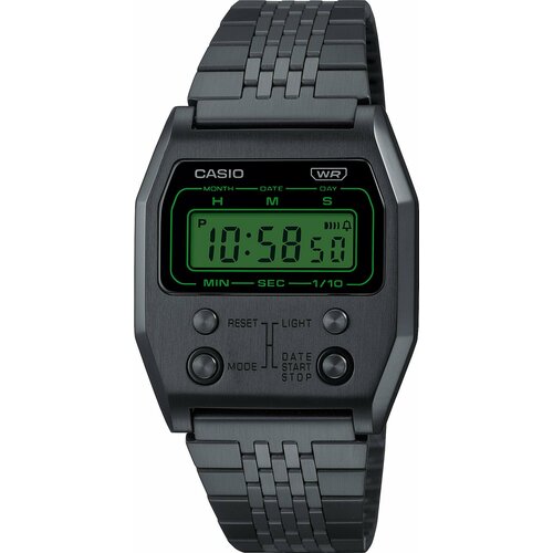 Наручные часы CASIO, черный, зеленый