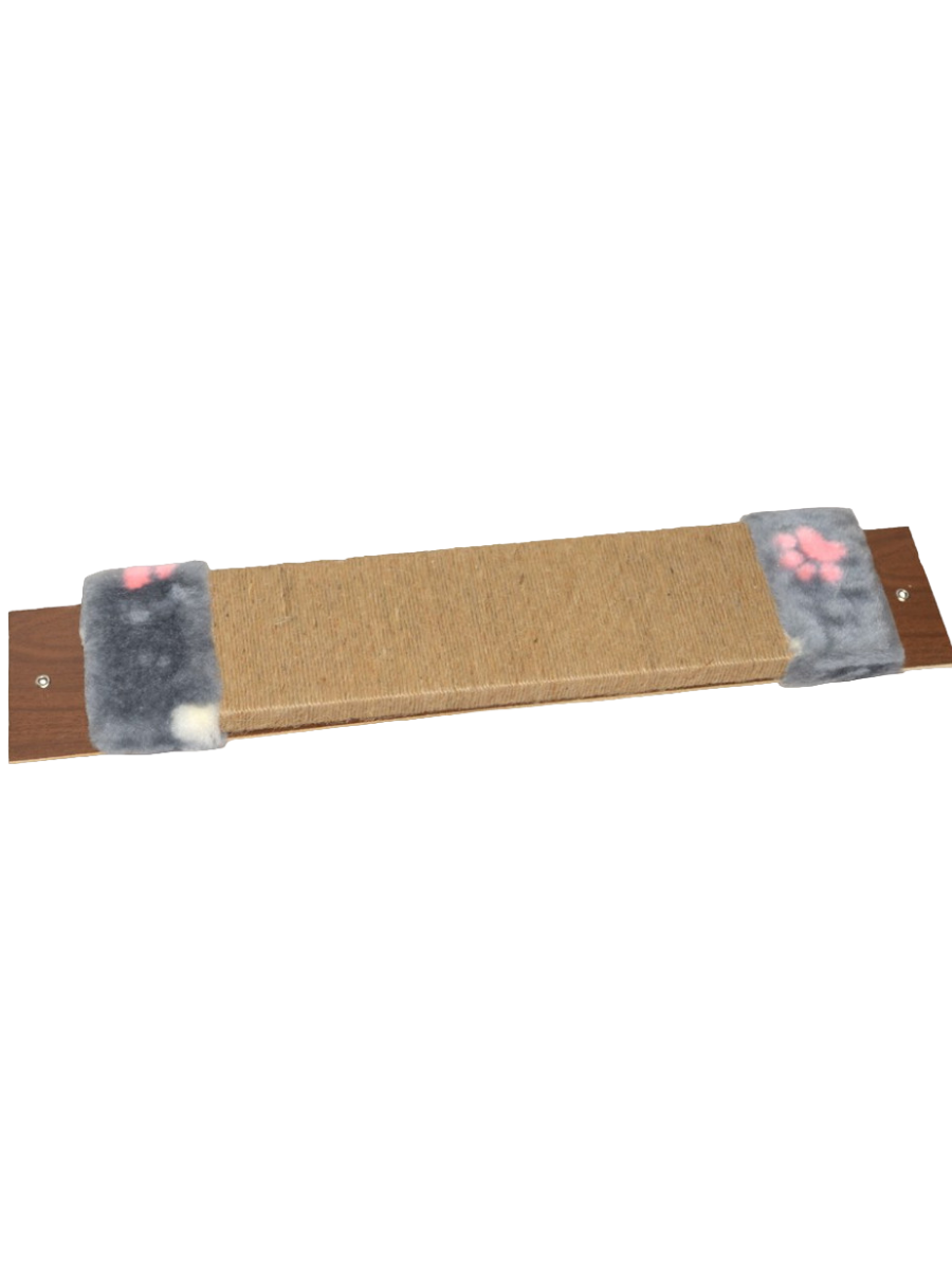 Когтеточка для кошек настенная пеньковая (фанера, джут) - фотография № 3