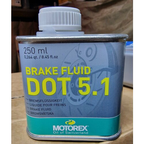 Motorex Жидкость тормозная Brake Fluid DOT 5.1 0.25L