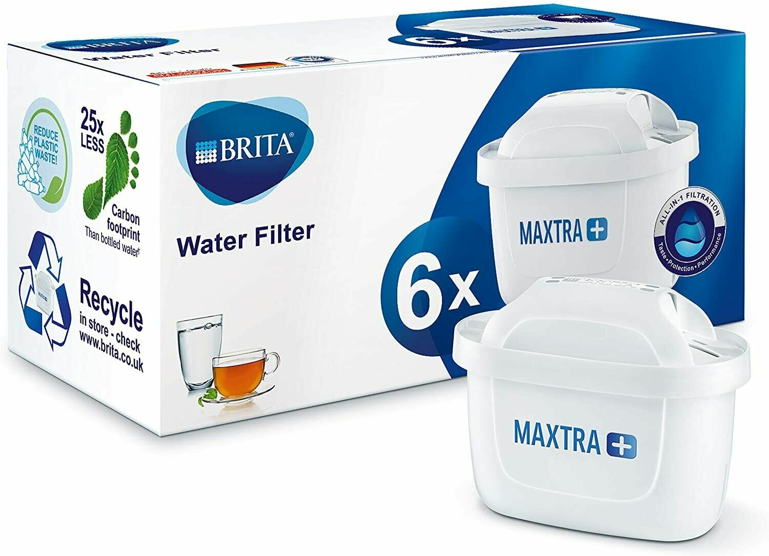 Фильтр для воды брита BRITA MAXTRA+ Universal 6 шт. - фотография № 2