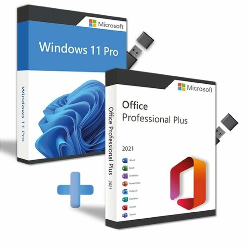 word excel office 2021 home Windows 11Pro установочный USB+Office 2021 Professional Plus
