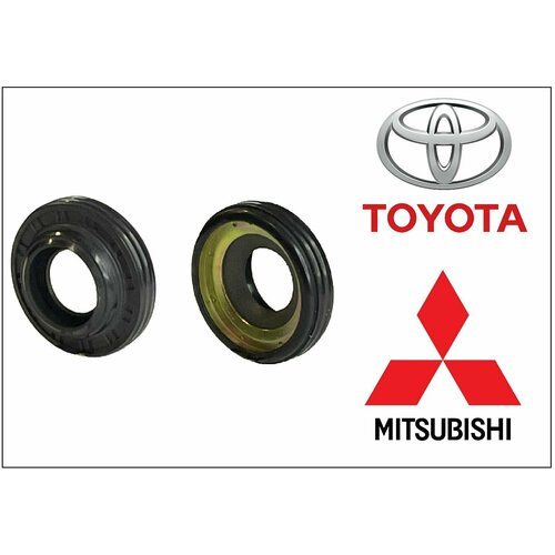 Сальник вала на компрессора Toyota, Denso, Mitsubishi Denso 10PA15C 10PA17C