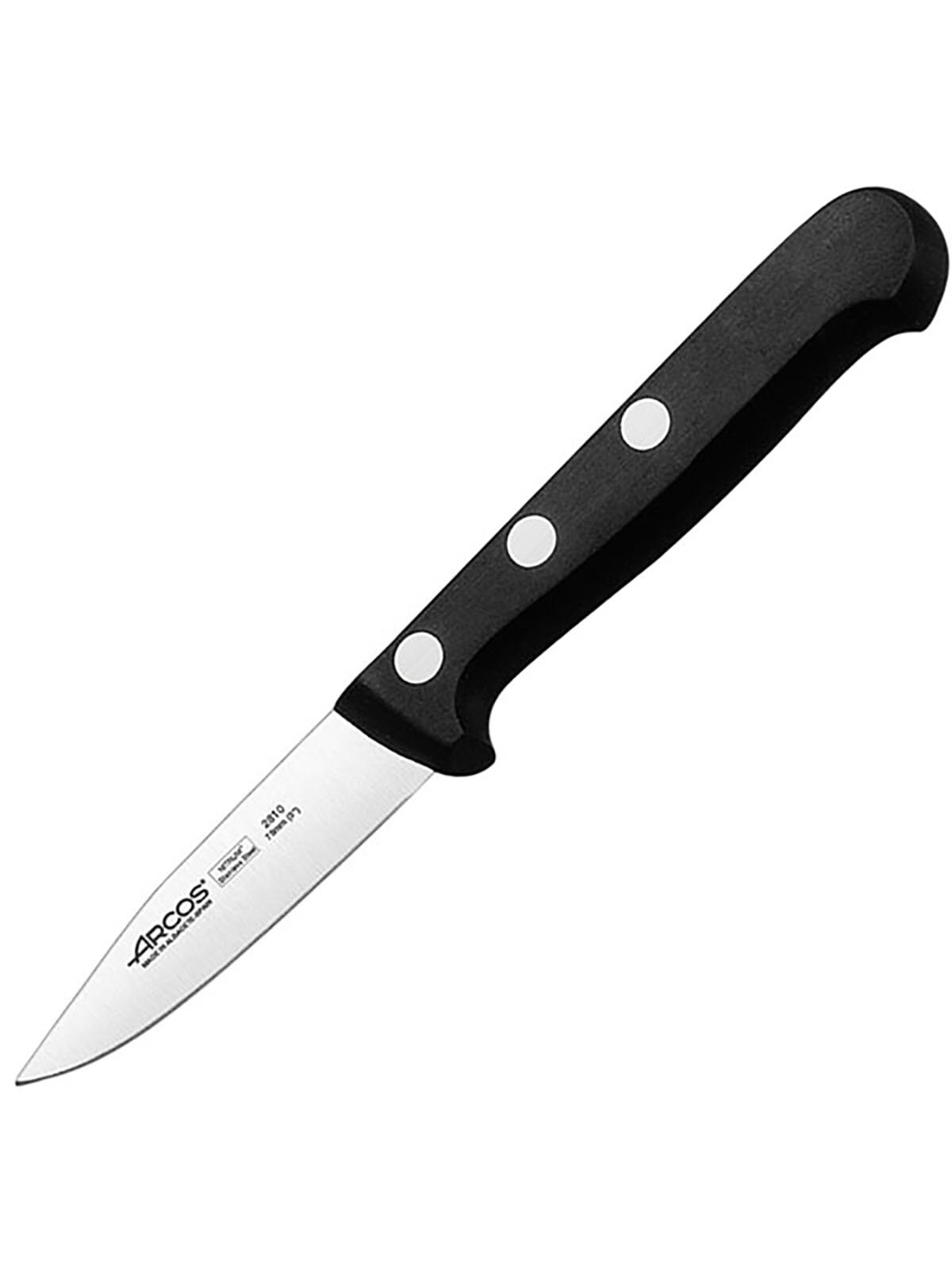 Нож кухонный для чистки овощей и фруктов Arcos Универсал, стальной