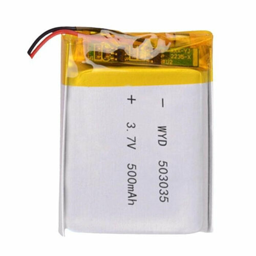 Аккумулятор (батарея) 503035 500mAh 3,7v (35х30х5 мм)