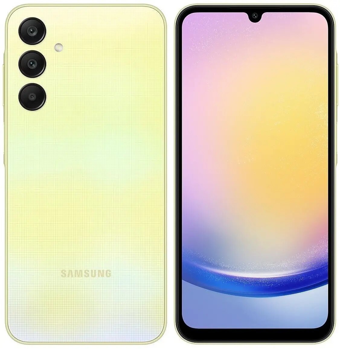 Смартфон Samsung Galaxy A25 5G 6/128 ГБ, желтый
